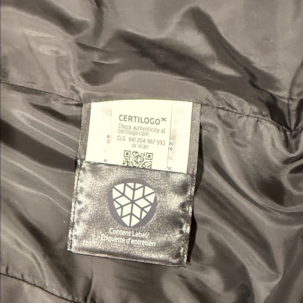Whitesky Black Puffer Jacket - Picture 3 of 5